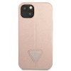 Guess GUHCP13SPSATLP iPhone 13 mini 5,4 różowy/pink hardcase SaffianoTriangle Logo